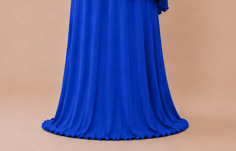 Long Skirt | Royal Blue (Only Skirt)