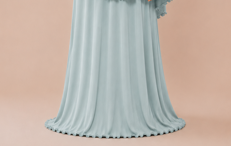Long Skirt | Pale Aqua (Only Skirt)